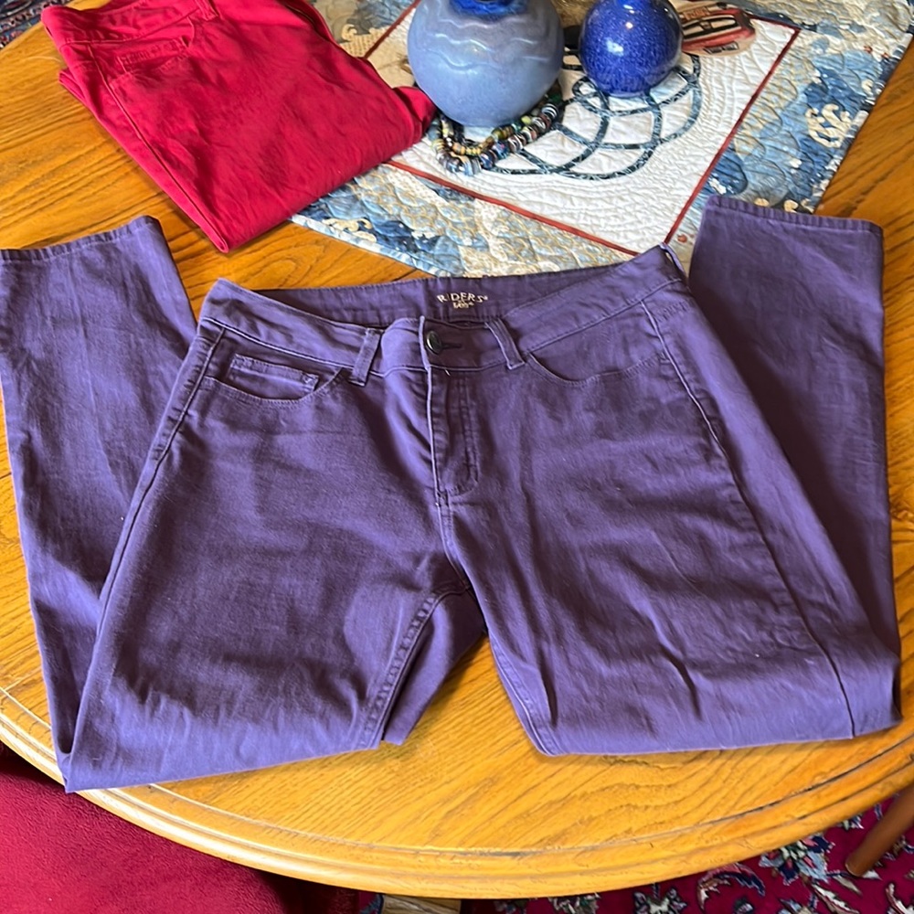 Riders by Lee. MidRise Skinny. Size 12 Med